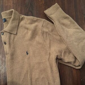 Polo by Ralph Lauren Camel Men's Polo Shirt